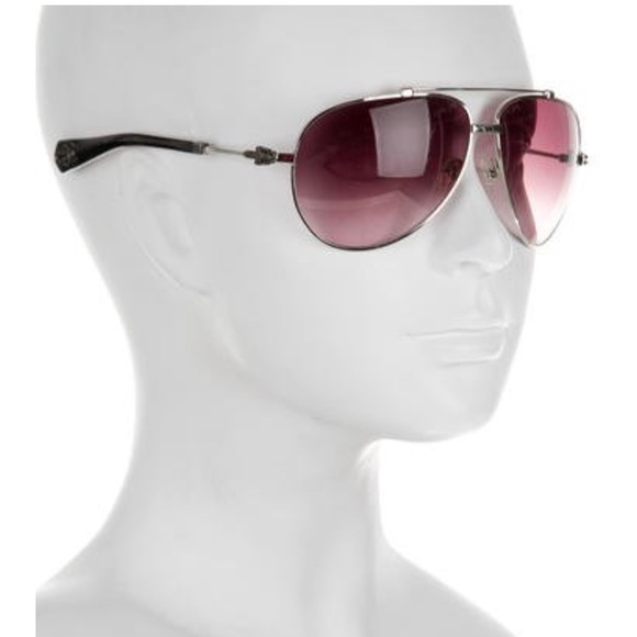 Chrome Hearts Accessories - Chrome heart stoned sterling silver and pink